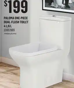 Canac Paloma One-Piece Dual-Flush Toilet 4 L/6 L offer
