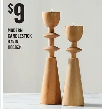 Canac Modern Candlestick 9 7/8 in offer