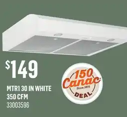 Canac Range Hood offer