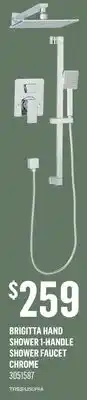 Canac Brigitta Hand Shower 1-Handle Shower Faucet offer