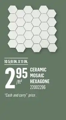 Canac Ceramic Mosaic offer