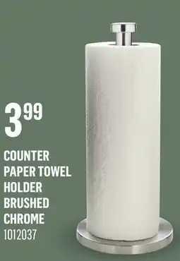Canac Counter Paper Towel Holder Brushed Chrome offer