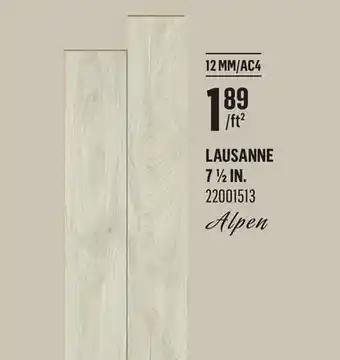 Canac Laminate Flooring offer