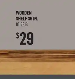 Canac Wooden Shelf offer
