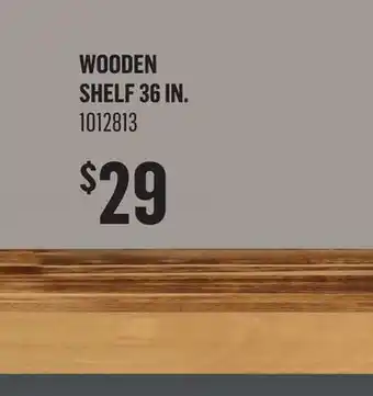 Canac Wooden Shelf offer