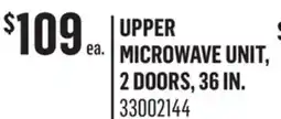 Canac upper microwave unit, 2 doors, 36 in offer