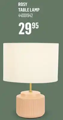 Canac Rosy Table Lamp offer
