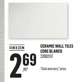 Canac Ceramic Wall Tiles offer