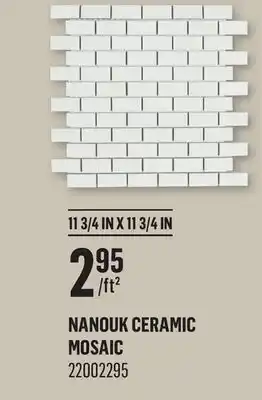 Canac Nanouk Ceramic Mosaic offer