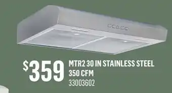 Canac Range Hood offer
