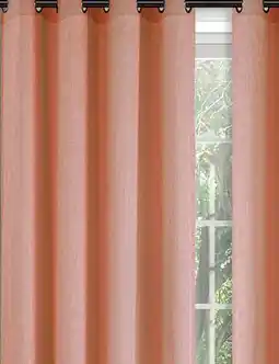Canac Linen Semi-Opaque Grommet Curtains 54 in x 84 in offer