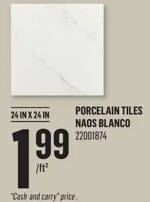 Canac Porcelain Tiles offer