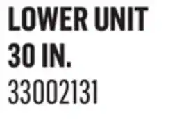 Canac lower unit 30 in offer