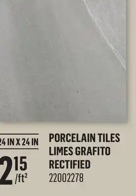 Canac Porcelain Tiles offer