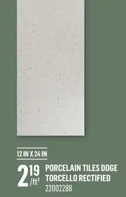 Canac Porcelain Tiles offer