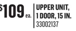 Canac upper unit, 1 door, 15 in offer