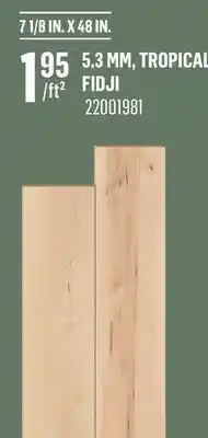 Canac SPC Vinyl Flooring offer