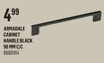 Canac Armadale Cabinet Handle Black 96 mm c/c offer