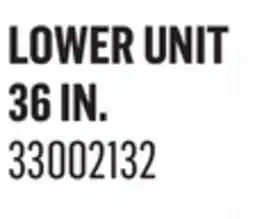 Canac lower unit 36 in offer