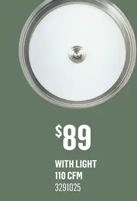 Canac Bathroom Fan offer