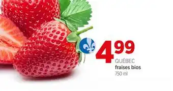 Avril fraises bios offer