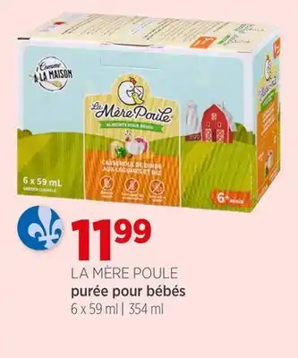 Avril Purée pour bébés offer