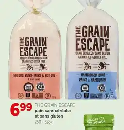 Avril 699THE GRAIN ESCAPE pain sans céréales et sans gluten offer