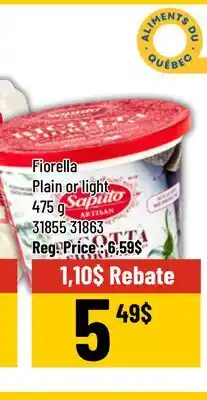 Mayrand Italian Ricotta Cheese 475 g Saputo Quebec offer