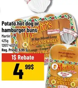 Mayrand Sliced Potato Rolls Potato Hot Dog Bread Canada offer