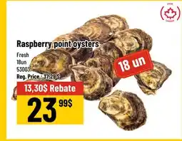 Mayrand Raspberry Point Oysters x18 Canada offer