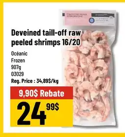 Mayrand Peeled Shrimps 16/20 2 lb Océanic offer