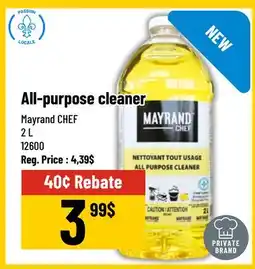 Mayrand All-purpose cleaner Mayrand CHEF offer