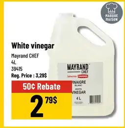 Mayrand Mayrand CHEF White Vinegar 4 L offer