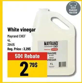 Mayrand Mayrand CHEF White Vinegar 4 L offer