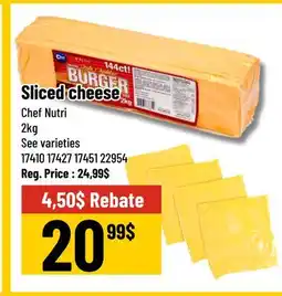 Mayrand Sliced cheese Chef Nutri 2 kg offer