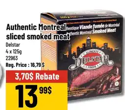 Mayrand Sliced Smoked Meat 125 g Delstar Canada offer