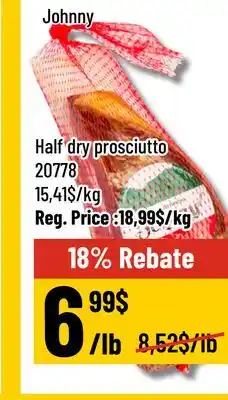 Mayrand Johnny Dry Half Prosciutto offer
