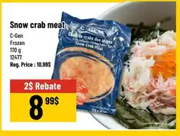 Mayrand Snow crab meat C-Gen 170 g offer