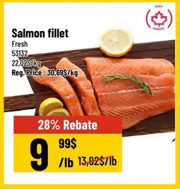 Mayrand Fresh Salmon Fillet Value Pack 1 kg Canada offer