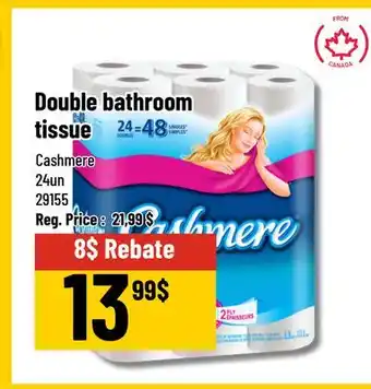 Mayrand Bathroom Tissue 2 ply in Rolls x24 Cashmere offer