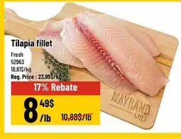 Mayrand Fresh Tilapia Fillet offer