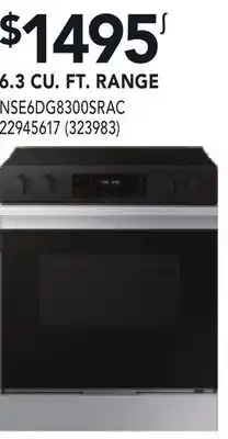 RONA 6.3 CU. FT. RANGE offer