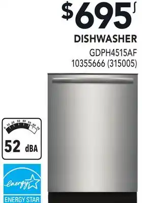 RONA FRIGIDAIRE GALLERY DISHWASHER offer