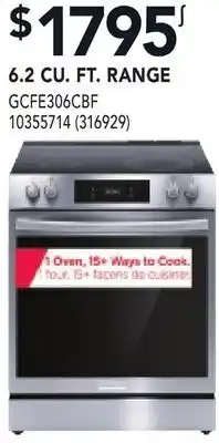 RONA 6.2 CU. FT. RANGE offer