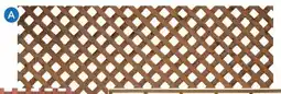 RONA 1-3/4 x 4' x 8' Treated wood lattices offer