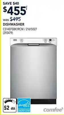 RONA COMFEE DISHWASHER offer