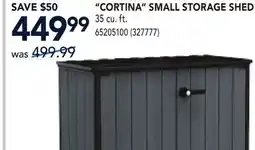 RONA CORTINA SMALL STORAGE SHED offer