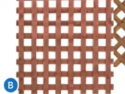 RONA 1-3/4 x 4' x 8' Treated wood and cedar lattices offer