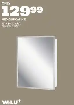 RONA MEDICINE CABINET offer