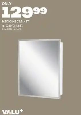 RONA MEDICINE CABINET offer
